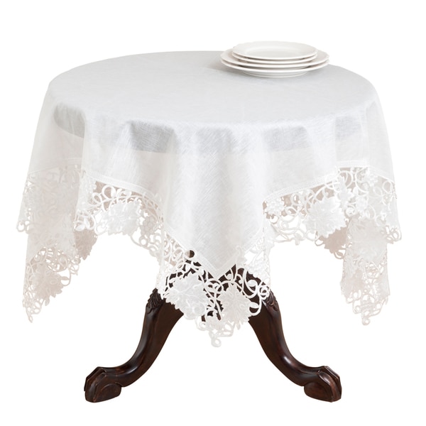 Embroidered Cutwork Table Linens