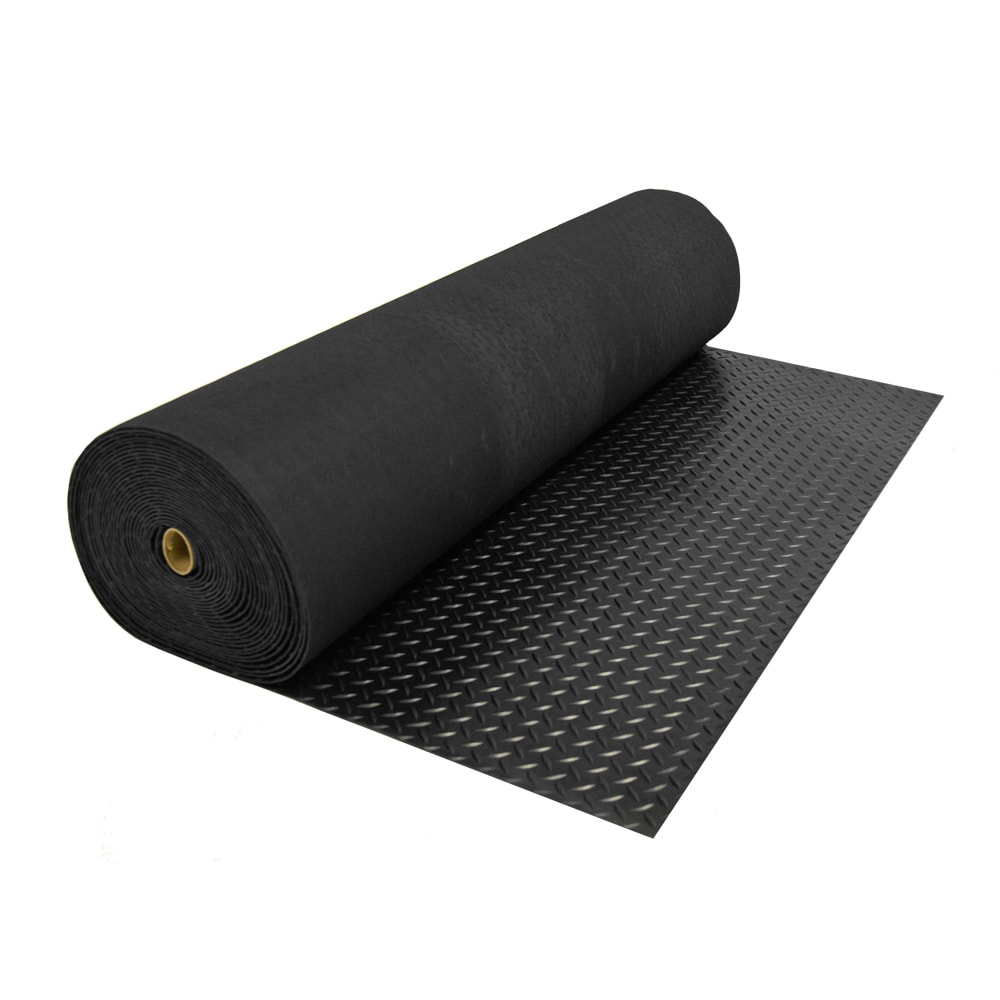 Rubber-Cal Block-Grip Rubber Flooring Rolls - 2mm thick x 4ft. Wide Rubber  Rolls 3 Colors Available in 17 Lengths - 48 x 72 - On Sale - Bed Bath &  Beyond - 8262213