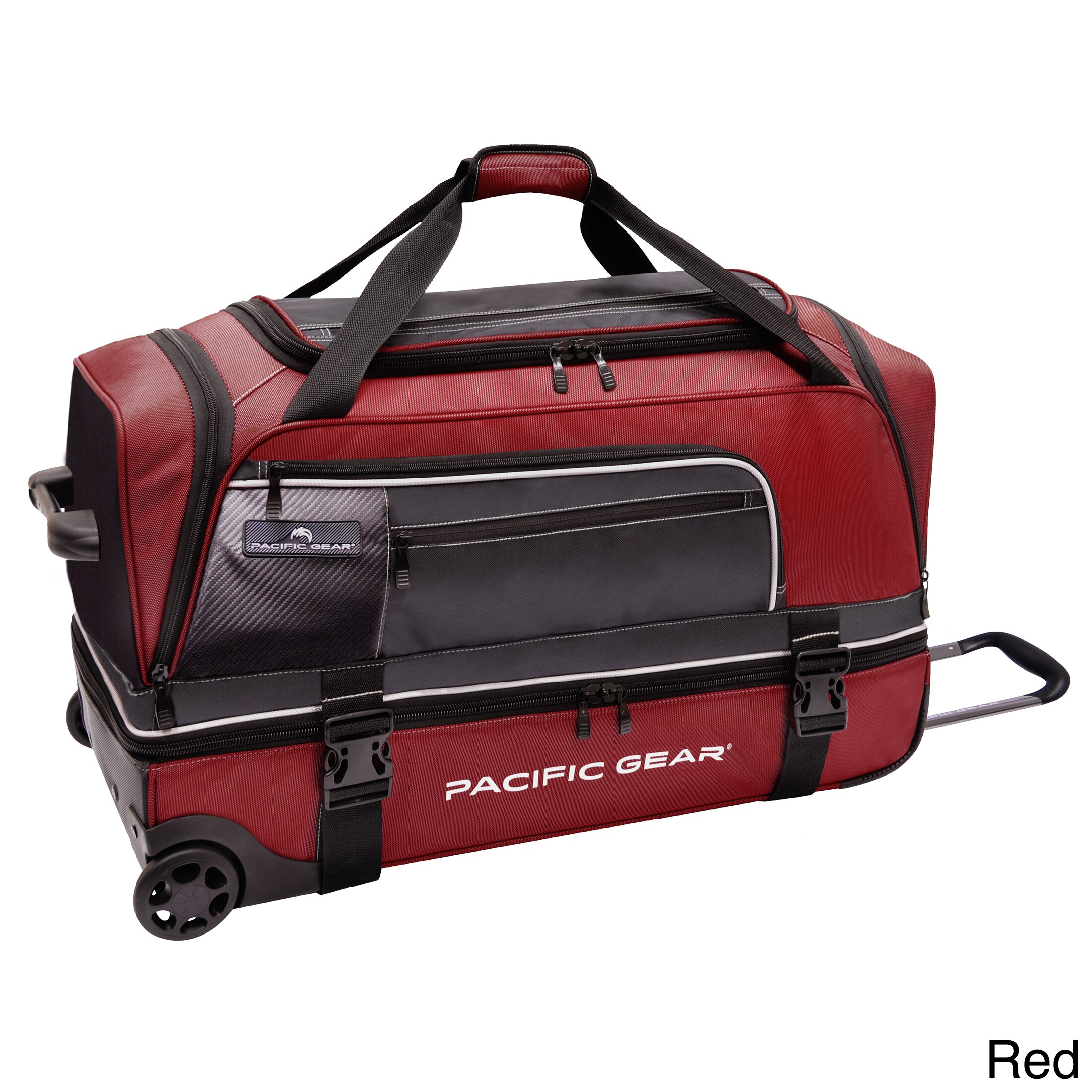 pacific gear rolling duffel