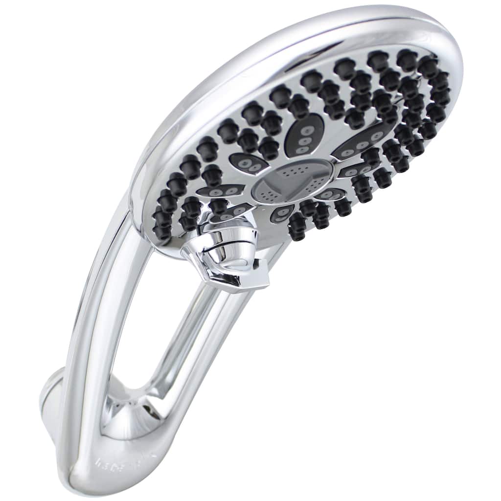 Waterpik Medallion Powerspray with Massage Chrome 7 Setting Rainfall Showerhead