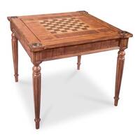 Handmade Chess / Checkers Game Table (China)