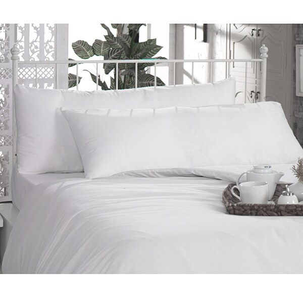 100 percent Egyptian Cotton Body Pillow Pillowcases (Set of 2)