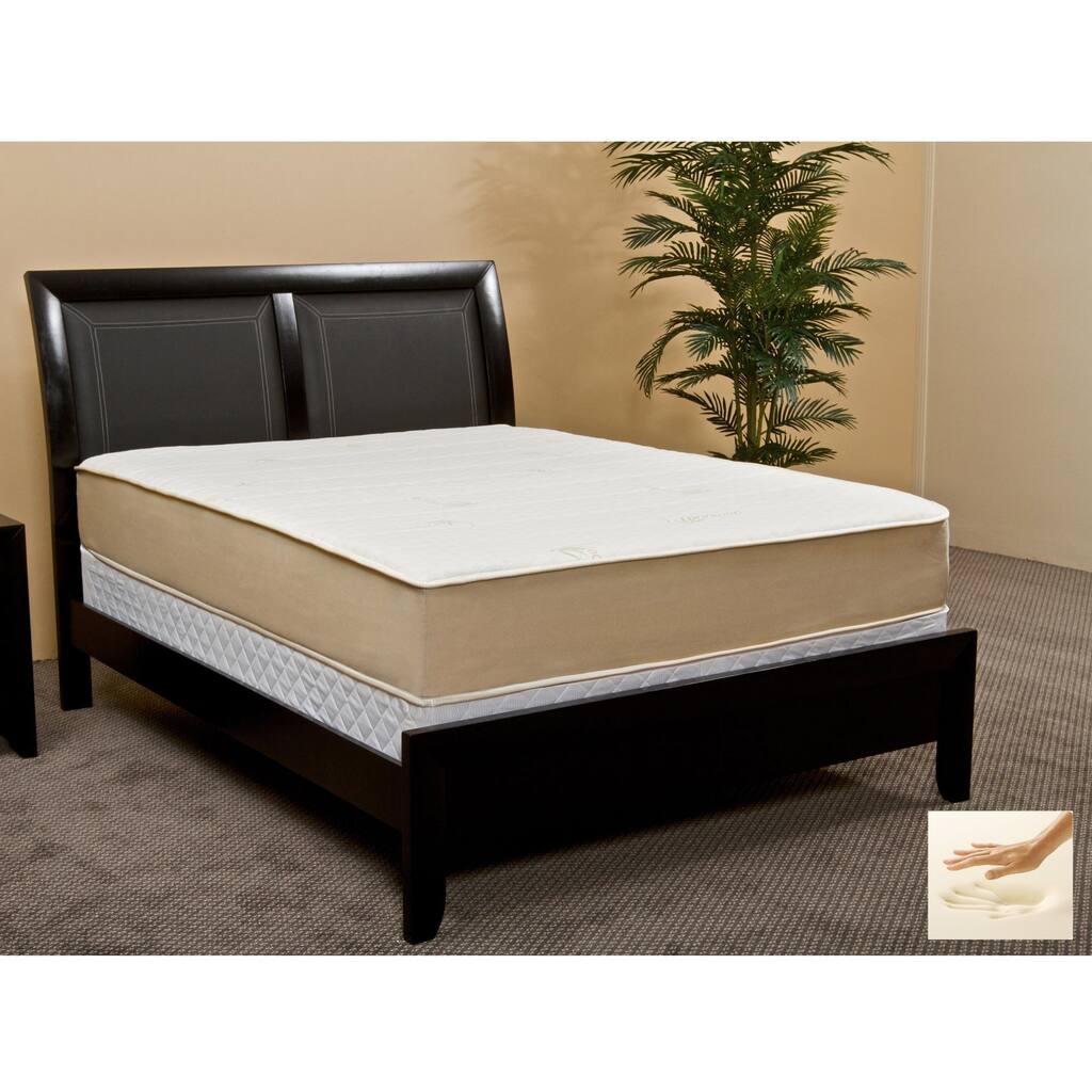 Rest Assure High Density 10.5-inch California King-size Memory Foam Mattress