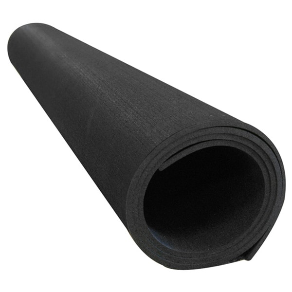Rubber Cal Recycled Floor Mat Black