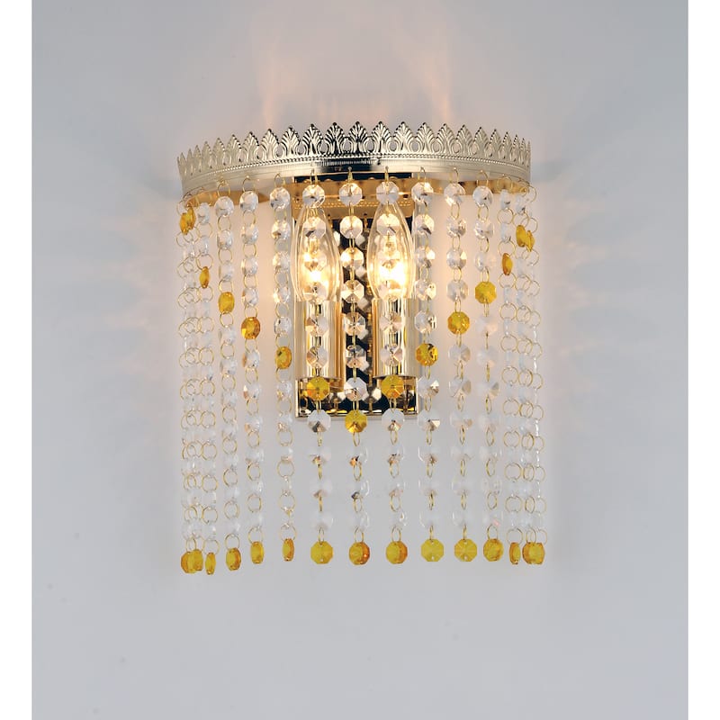 Dubai Crystal Wall Lamp - Multi-color