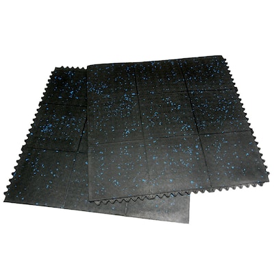Rubber-Cal Revolution Gym Tiles Interlocking Floor Tiles