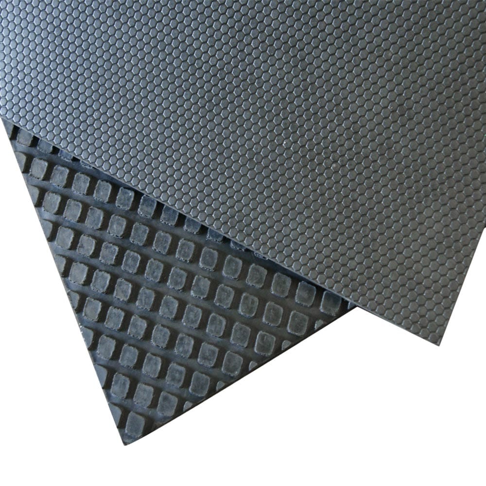 Rubber Cal Maxx-Tuff 1/2 in. x 48 in. x 72 in. Black Heavy Duty Rubber Floor Protection Mat