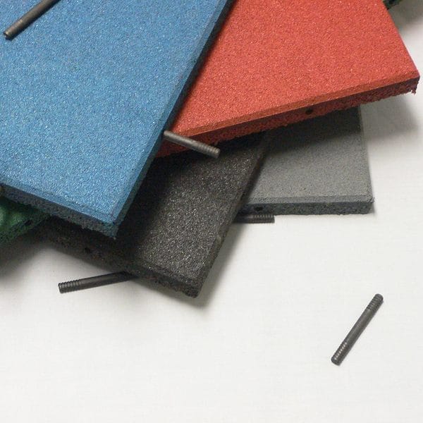 Eco-Sport 1-inch Interlocking Rubber Flooring Tiles