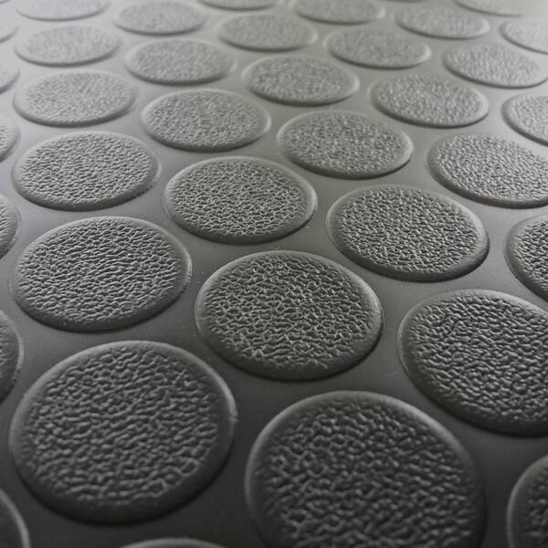 Rubber Cal Coin Grip Flooring Rolls 2mm Thick X 4ft Wide 8239642 Rubber Cal Coin Grip Flooring
