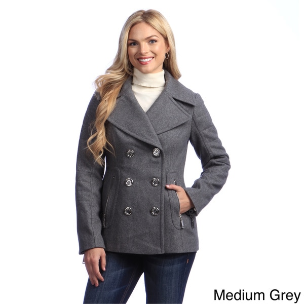 Shop MISS SIXTY Double Breasted Wool Coat - Free Shipping Today ...