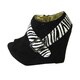 zebra wedge heels