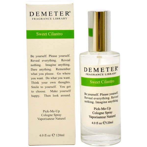 Demeter Sweet Cilantro Womens 4 ounce Cologne Spray   15567995