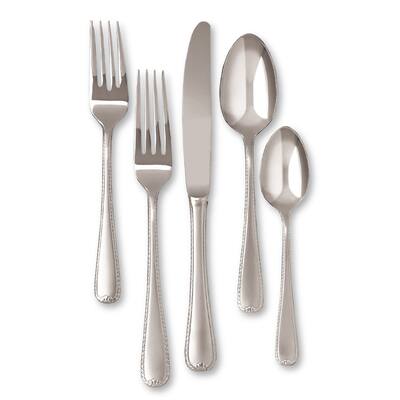 Gorham Ribbon Edge Frost 5-piece Flatware Place Setting