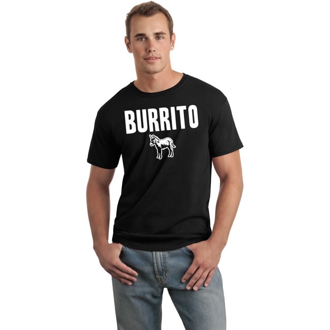 Men's 'Burrito' Funny Parody T-Shirt