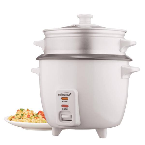 Brentwood 5 Cup Rice Cooker/Non-Stick with Steamer