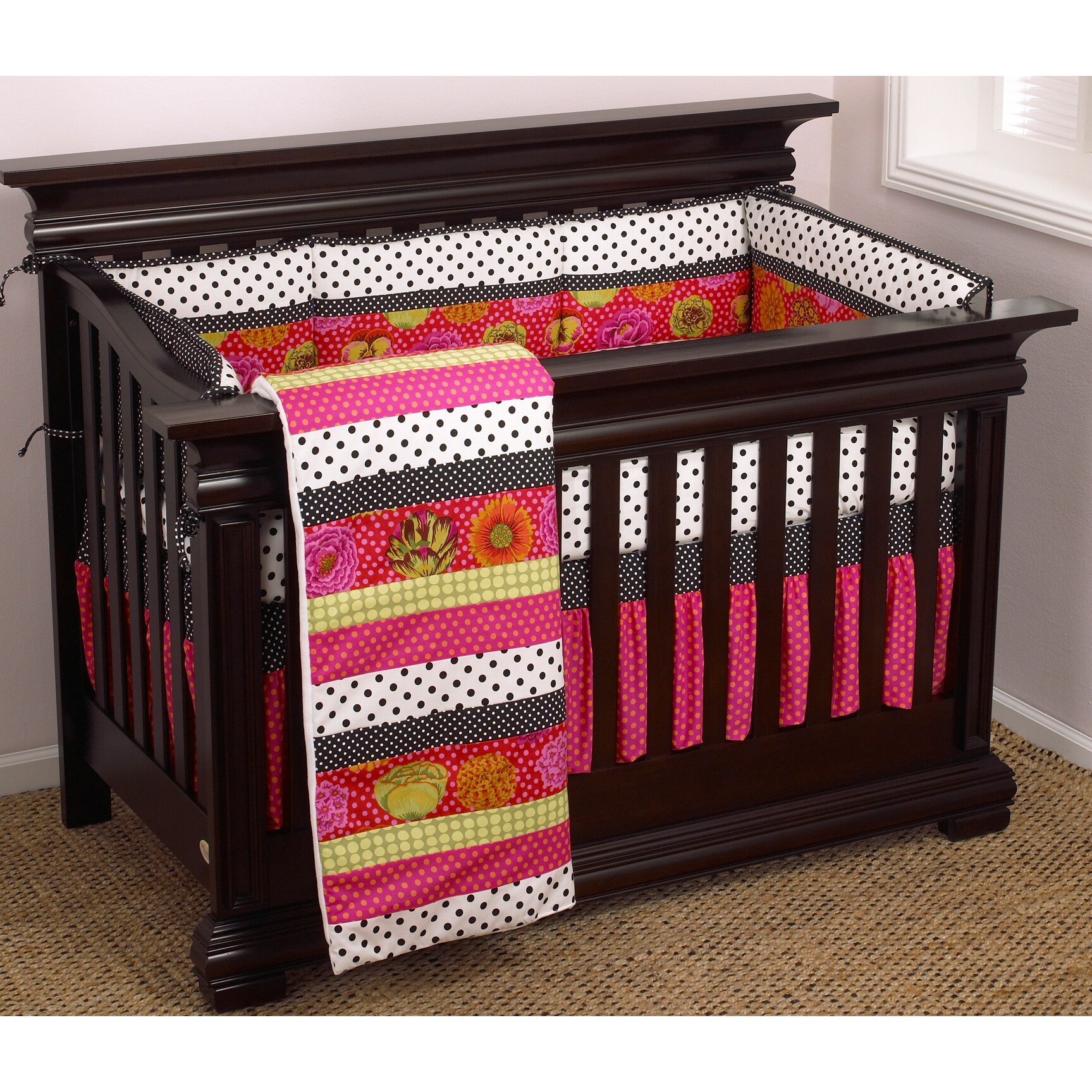 Shop Cotton Tale Tula 4 Piece Crib Bedding Set Free Shipping