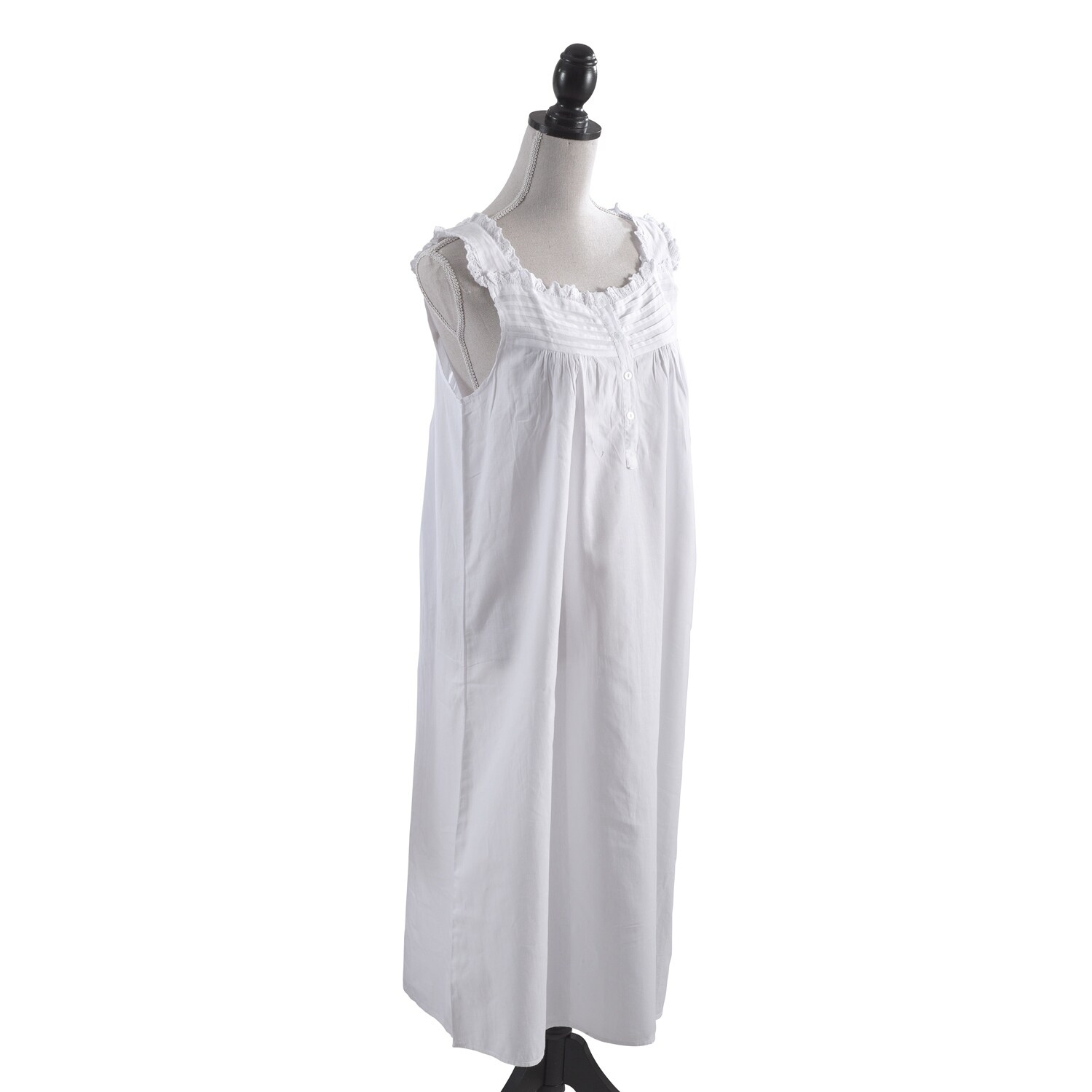 white eyelet nightgown