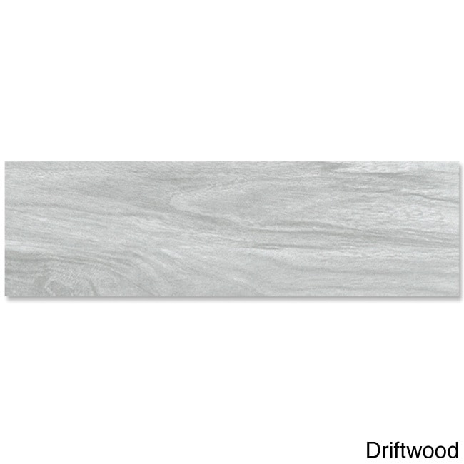 Emrytile Acacia Wood like Porcelain 8 X 40 inch Tiles (pack Of 6)