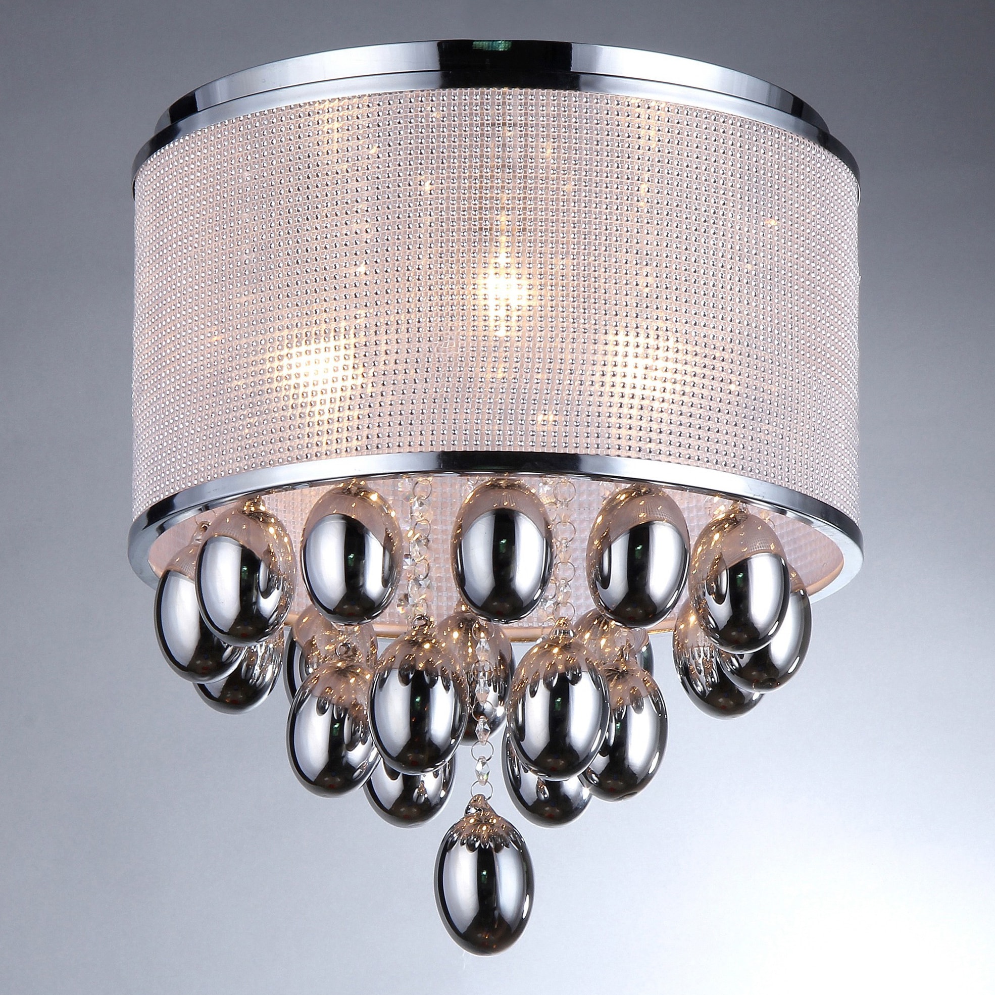 Sliver Drops Crystal Chandelier