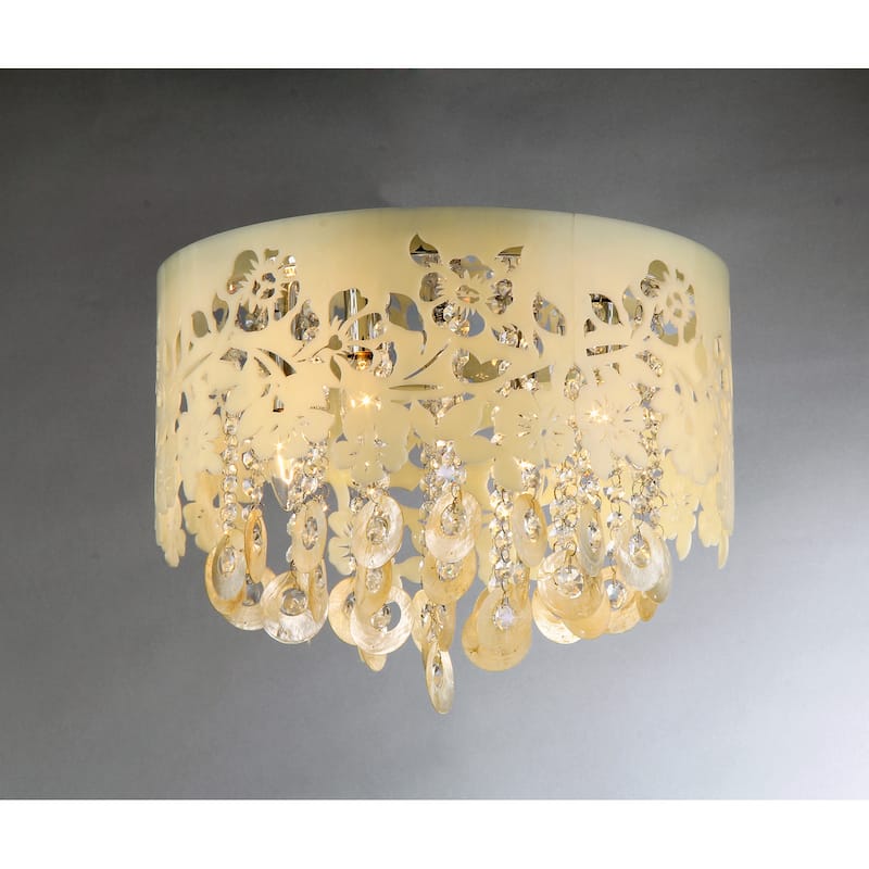 Golden Crystal Chandelier - Gold