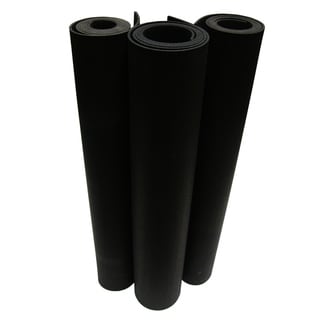 Rubber-Cal Maxx-Tuff 1/2 in. x 48 in. x 72 in. Black Heavy Duty Rubber Floor  Protection Mat 03_177_WEB_46 - The Home Depot