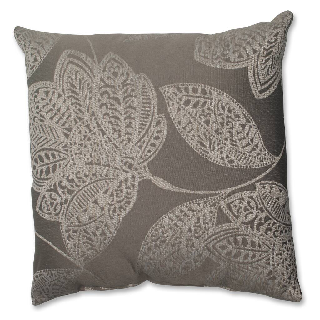 Pillow Perfect Beatrice Jute 16.5-inch Throw Pillow