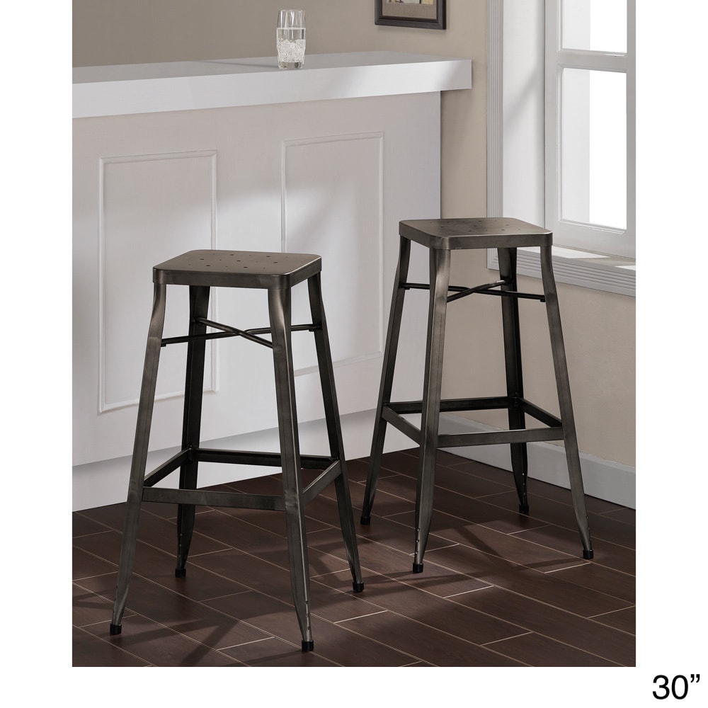 Depot Tabouret Vintage Industrial Stools (set Of 2)