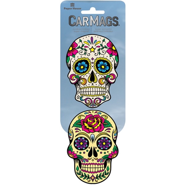 Car Magnet Sugar Skulls   15575229 Top