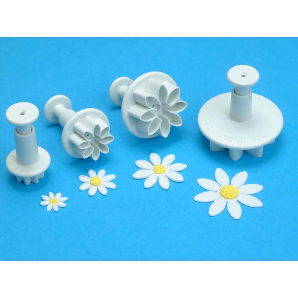 Plunger Cutter Set 4 Pieces-Daisy Marguerite