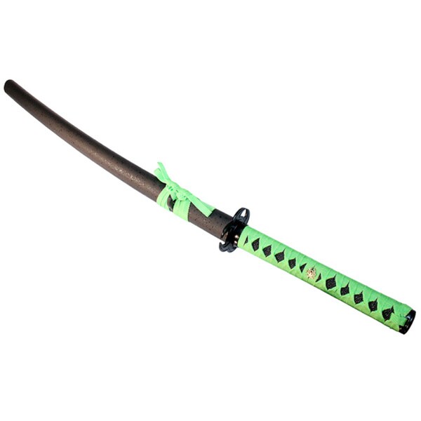 40 5 inch green black samurai katana sword free 40 5 inch green black samurai katana sword free