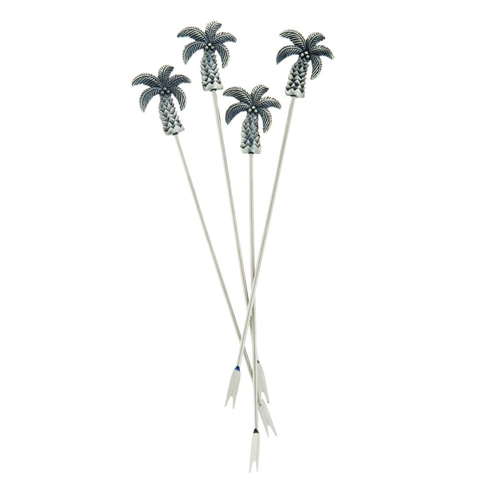 Palm Tree Appetizer Picks (Set of Four)