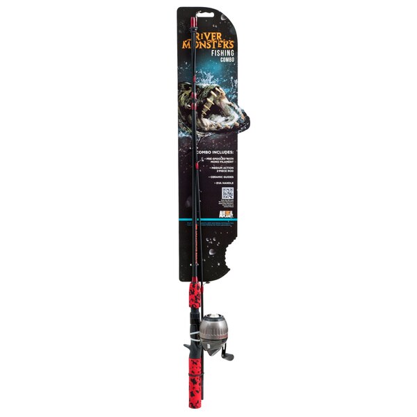 River Monsters Adventure Gear Spincast Combo