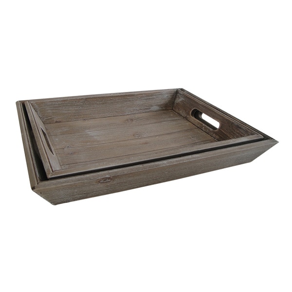 Shop Handmade Natural Wood Nesting Trays (China) - Free Shipping Today ...