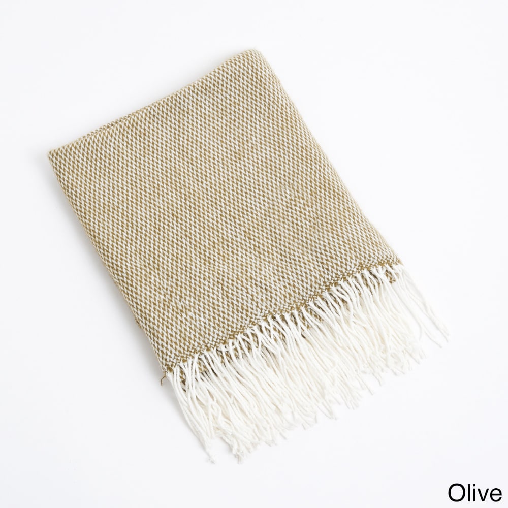 Charlotte Design Fringe Throw