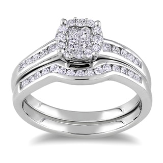 Princess Bridal Sets - Wedding Ring Sets - Overstock.com Shopping