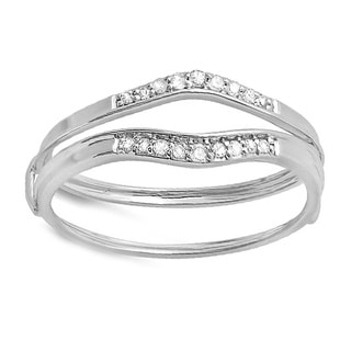 Wedding rings with engraved: Diamond ring enhancers wedding