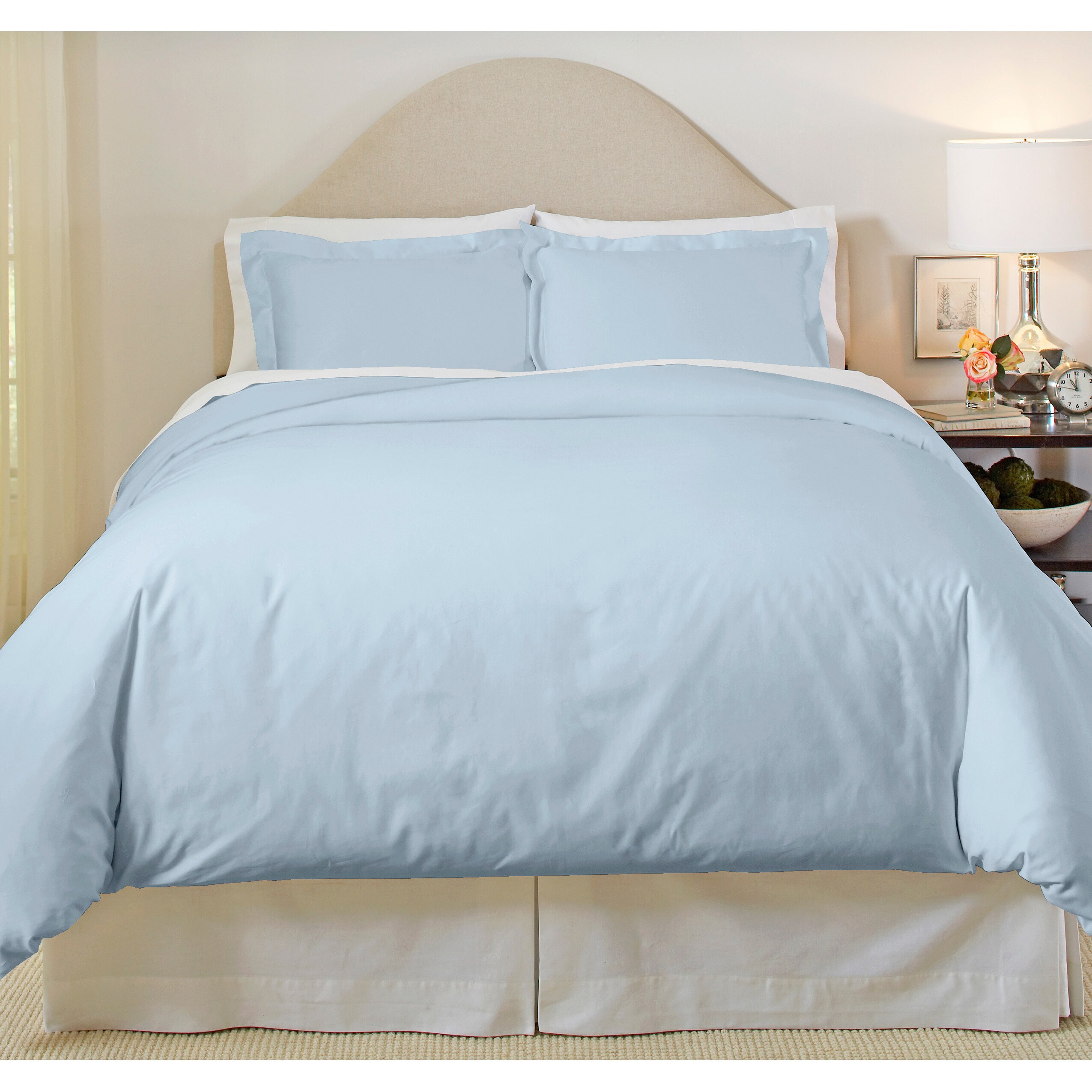 Superior Egyptian Cotton 1000 Thread Count Solid Duvet Cover Set Pointehaven 500 Thread Count Egyptian Cotton 3 Piece Duvet Cover Set