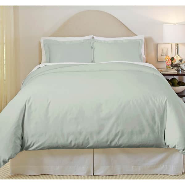 Shop Pointehaven 500 Thread Count Cotton 3 Piece Duvet Cover Set