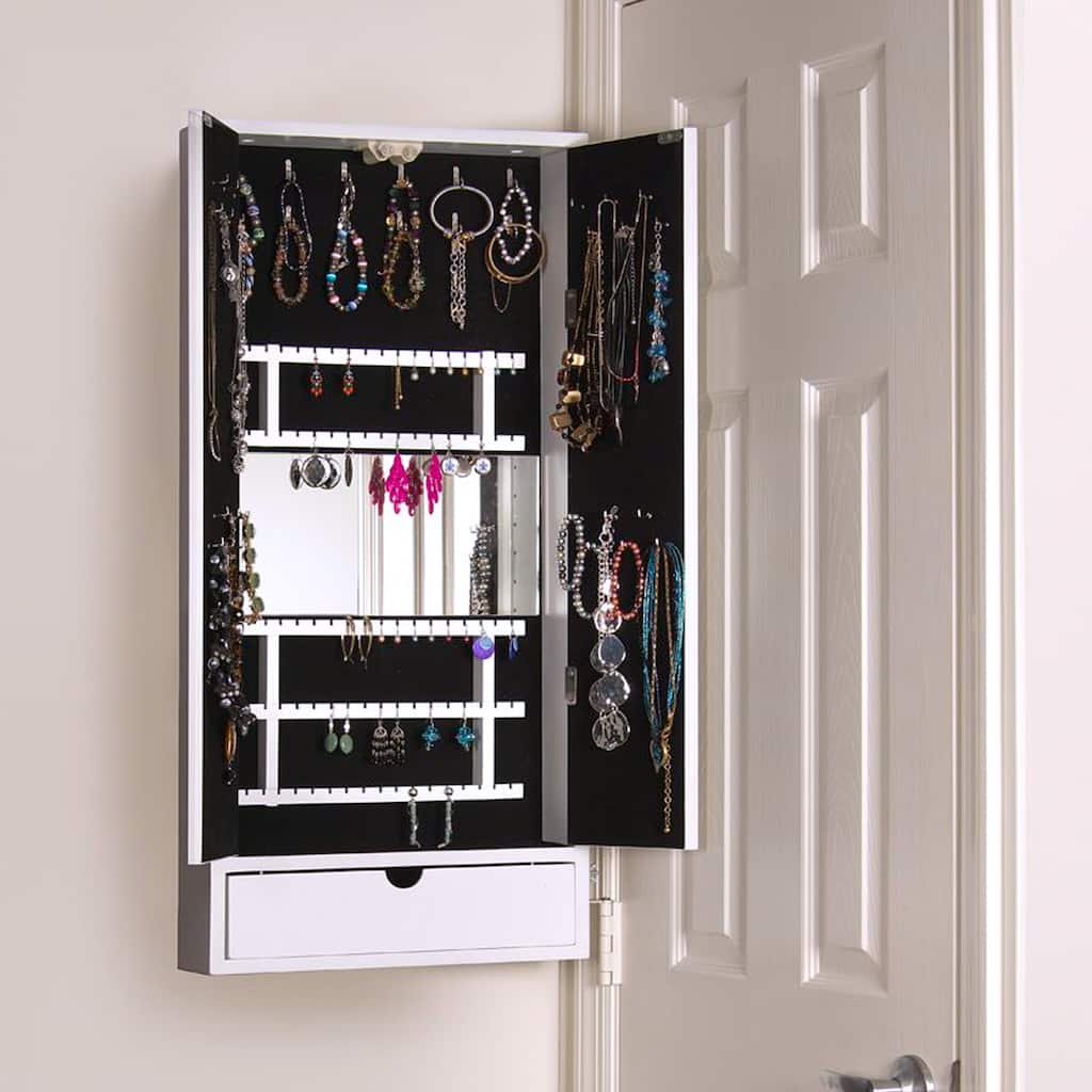 Cabidor Door-mount Jewelry Storage Cabinet