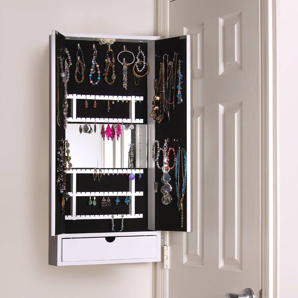 Cabidor Door-mount Jewelry Storage Cabinet