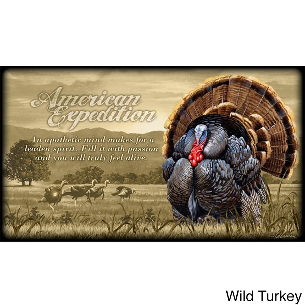 American Expedition Canvas Wrapped Wall Art (MultiDimensions 13.625x23.625x1.875Weight 1.75 )