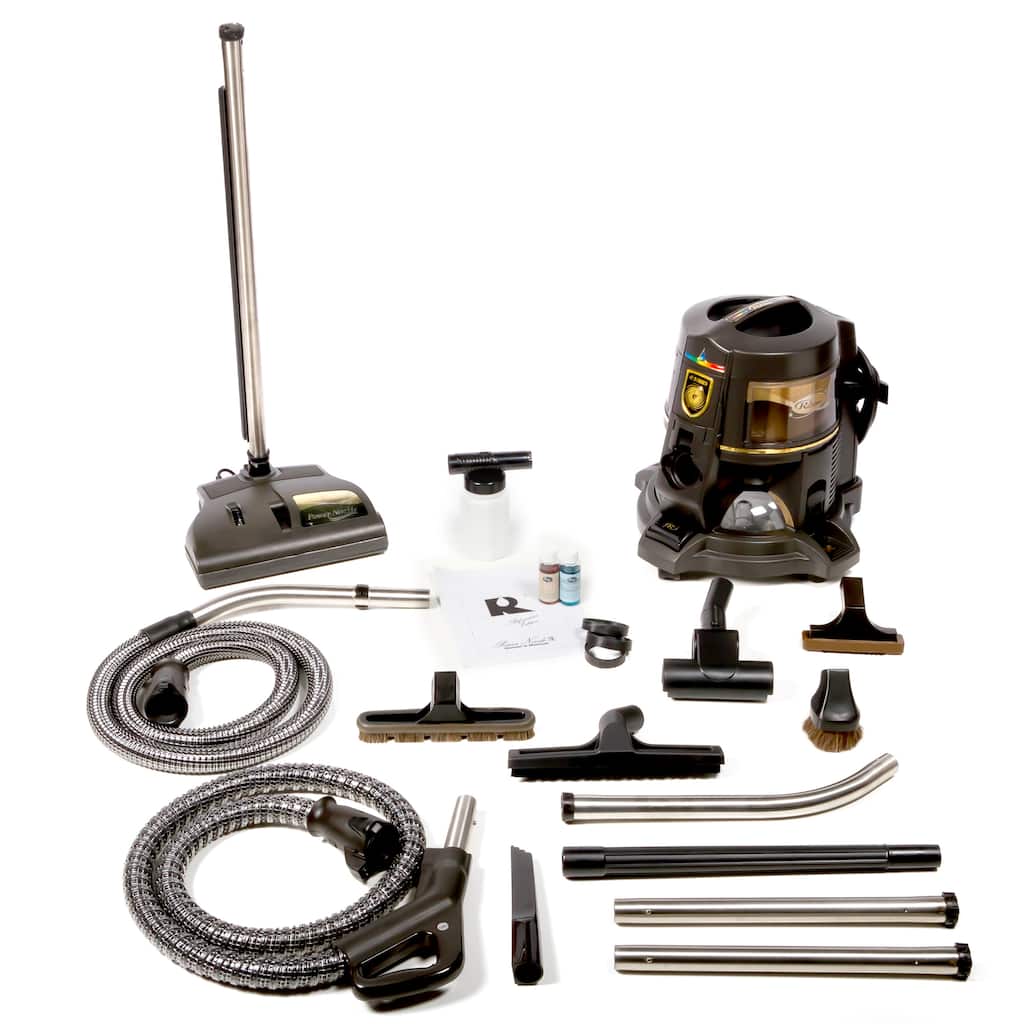 Reconditioned E Series Hepa E2 Gold 2-speed Rainbow Canister Vacuum Cleaner With New Aftermarket Tools & Attachments
