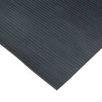 Rubber-Cal “Ramp-Cleat” Traction Mats – 1/8-inch x 3ft. Wide Rubber Runners – Black – Offered in 7 Lengths