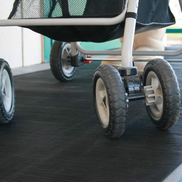 Anti-Slip Rubber Ramp Mats for Wheelchair Ramps
