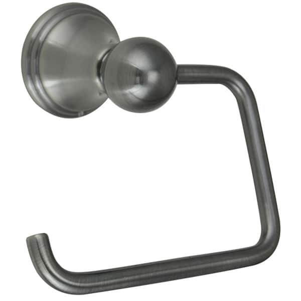 Jado Classic Victorian Antique Nickel Toilet Paper Holder - Grey