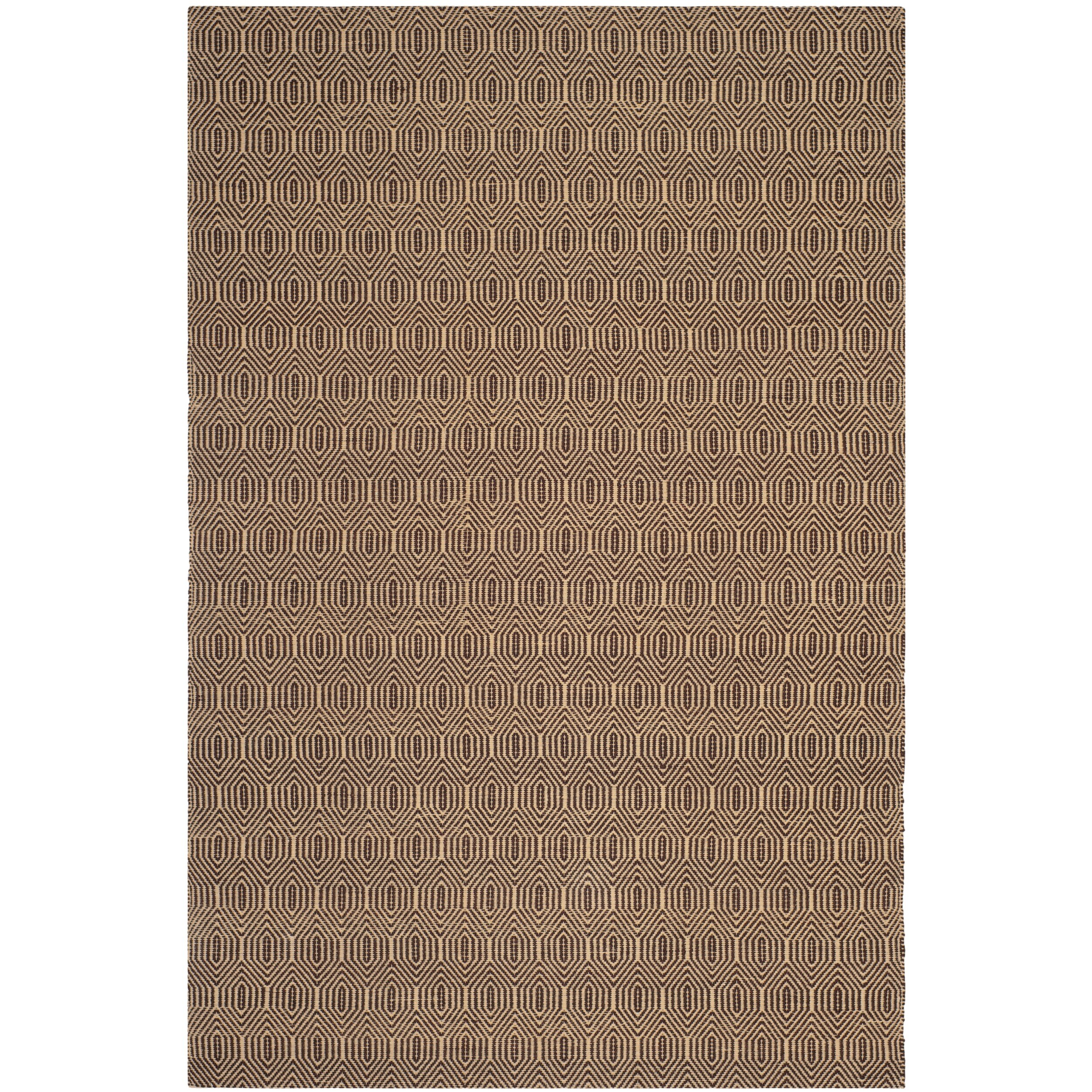 Safavieh Hand woven South Hampton Brown Polyester Rug (89 X 12)
