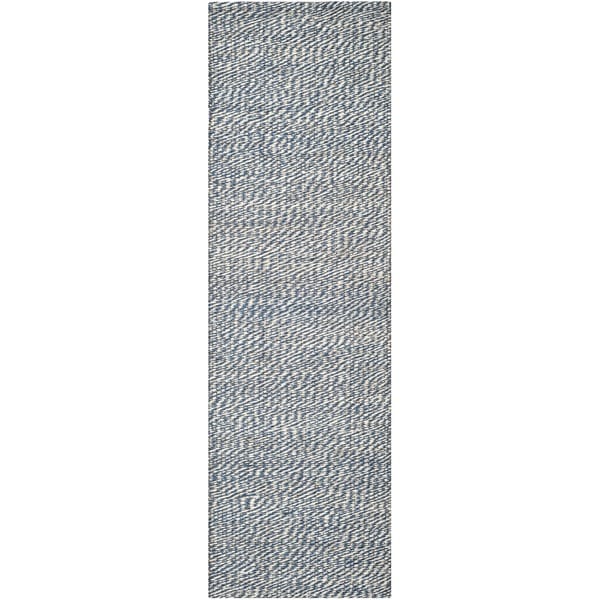 Safavieh Handwoven Doubleweave Sea Grass Blue Rug (2 6 x 8)