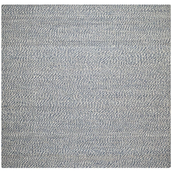 Handwoven Doubleweave Sea Grass Blue Rug (8' Square) Safavieh Round/Oval/Square