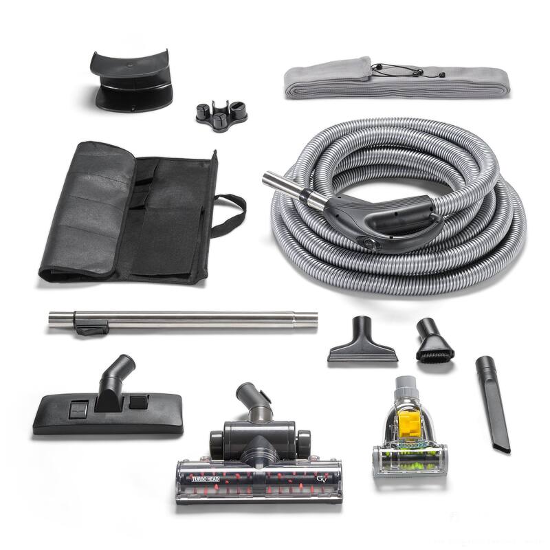 Quiet Deluxe Central Vacuum Kit