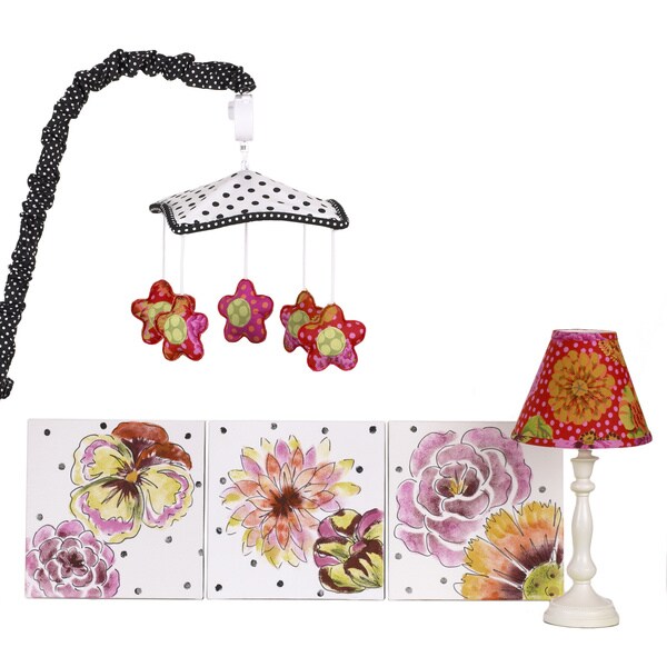Cotton Tale Tula Nursery Decor Kit Free Shipping Today Cotton Tale Tula Nursery Decor Kit